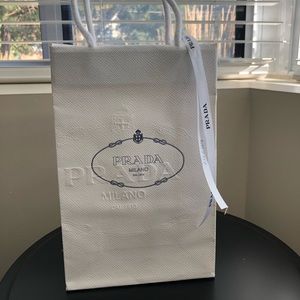 Prada paper shopping bag (authentic)